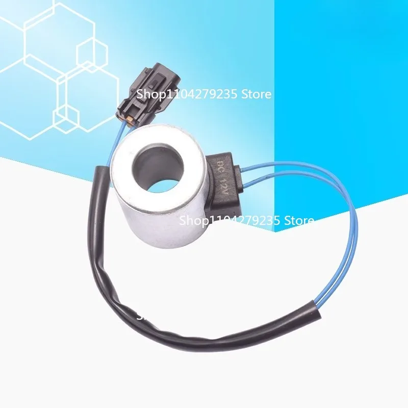 مناسبة لملحقات الحفارة XCMG 75 المكونات الصغيرة الملف اللولبي صمام لفائف الأساسية سريع/بطيء والعتاد السفر الطيار قفل أمان لفائف #3