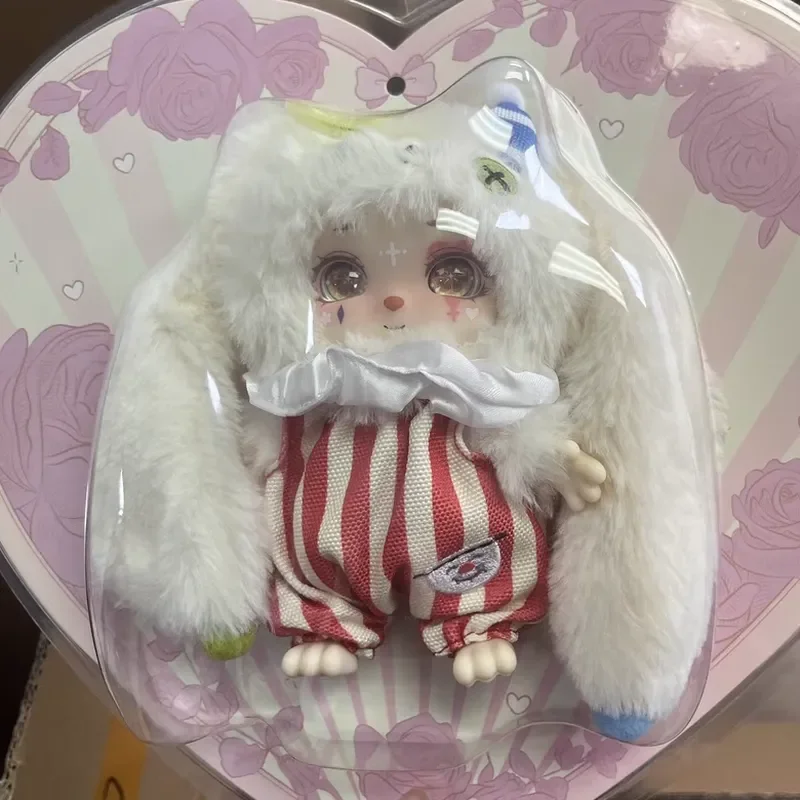 100% Originele Lokiki Pompoen Schedel Konijn Liefde Lift Cartoon Figuur Decoratieve Ornamenten Verzamel Poppen Halloween Cadeau