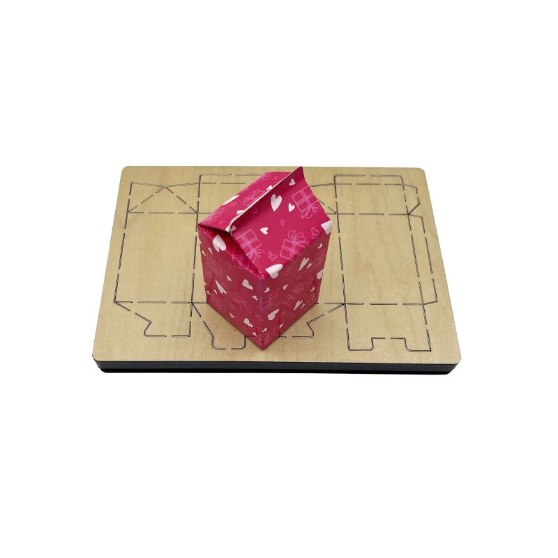

Новый рождественский подарок Happy Candy Box Деревянная штамп для скрапбукинга C3806