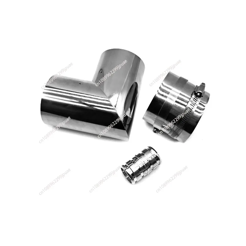 3-1/8 EIA 90 Degree Right Angle RF Conversion Elbow Coaxial Adapter Communication Antenna Cable Accessory