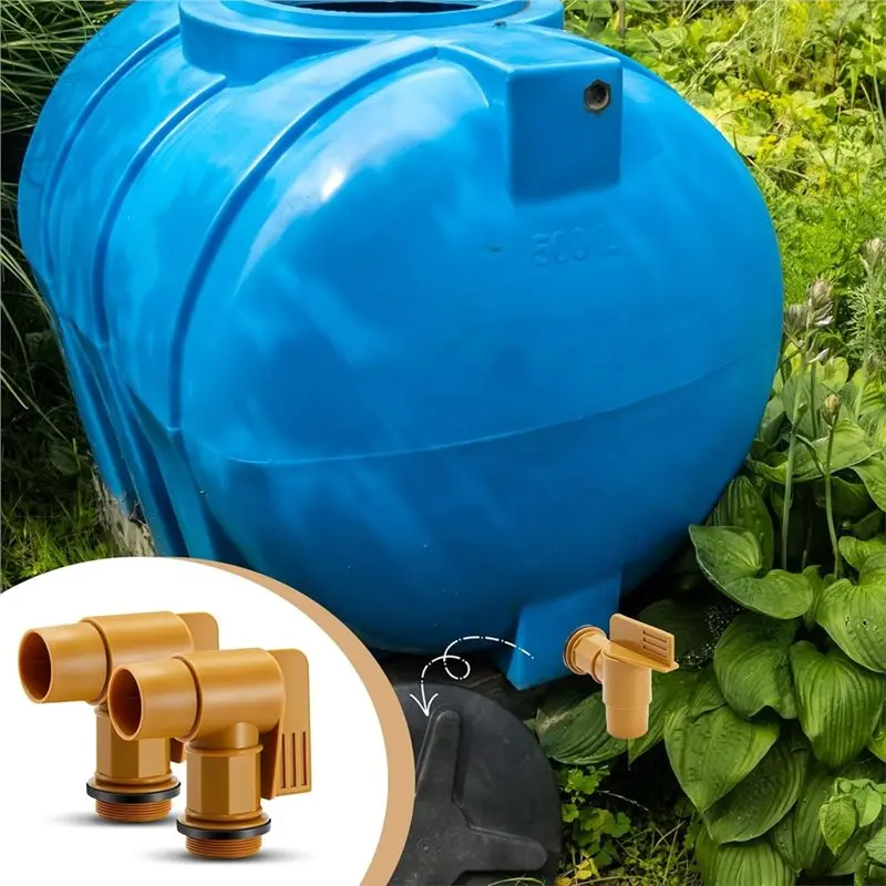 Gardening Plant Plastic Nutrient Solution Barrel Water Tap Buckets Faucet Switch Valve Fermentation Barrel