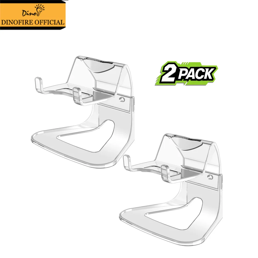 حامل وحدة التحكم بحامل لوحة الألعاب من Dinofire لجهاز PS5/Xbox One/Xbox Series X Series S قاعدة تثبيت سماعة الرأس