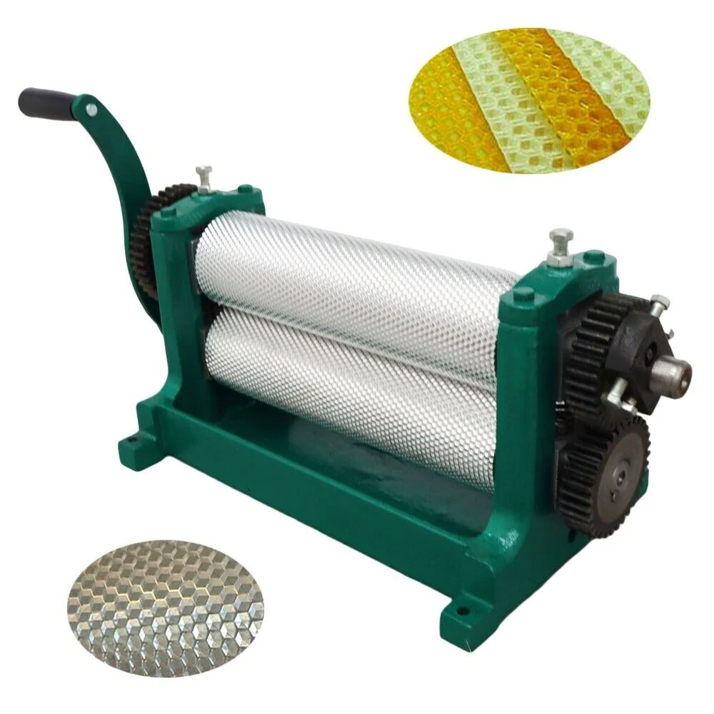 

310mm Manual Beeswax Foundation Roller Beeswax Embossing Machine Beeswax Foundation Machine