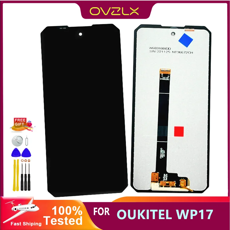 

New Original For Oukitel WP17 Cell Phone 6.78“ LCD Display Assembly Digitizer Touch Glass Panel Screen Repair Parts Replacement