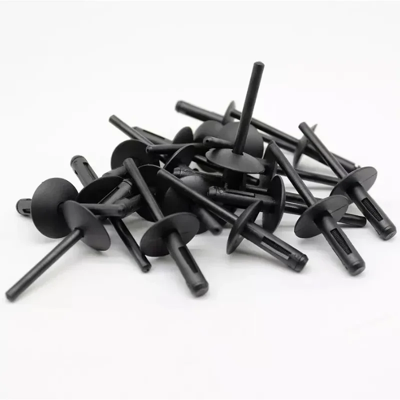 50Pcs Auto Body Work Rivets Mini Wheel Arch Flare Trim Moulding Bumper Clip Sideskirts Enhanced Vehicle Aesthetics