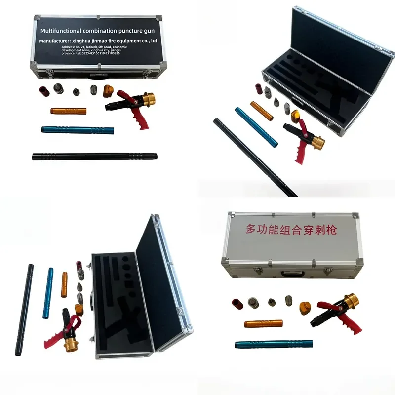 

2026 JMFIRE Brand Multi-function Straight Stream Spray Fire Nozzle QCG65ZH-JM Piercing Rescue Combination High-Pressure