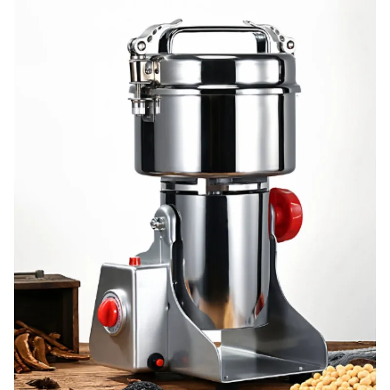 Swing Type High Speed Electric Grain Miller Dry Spice Cereal Powder Grinding Crusher Household Processing Machine