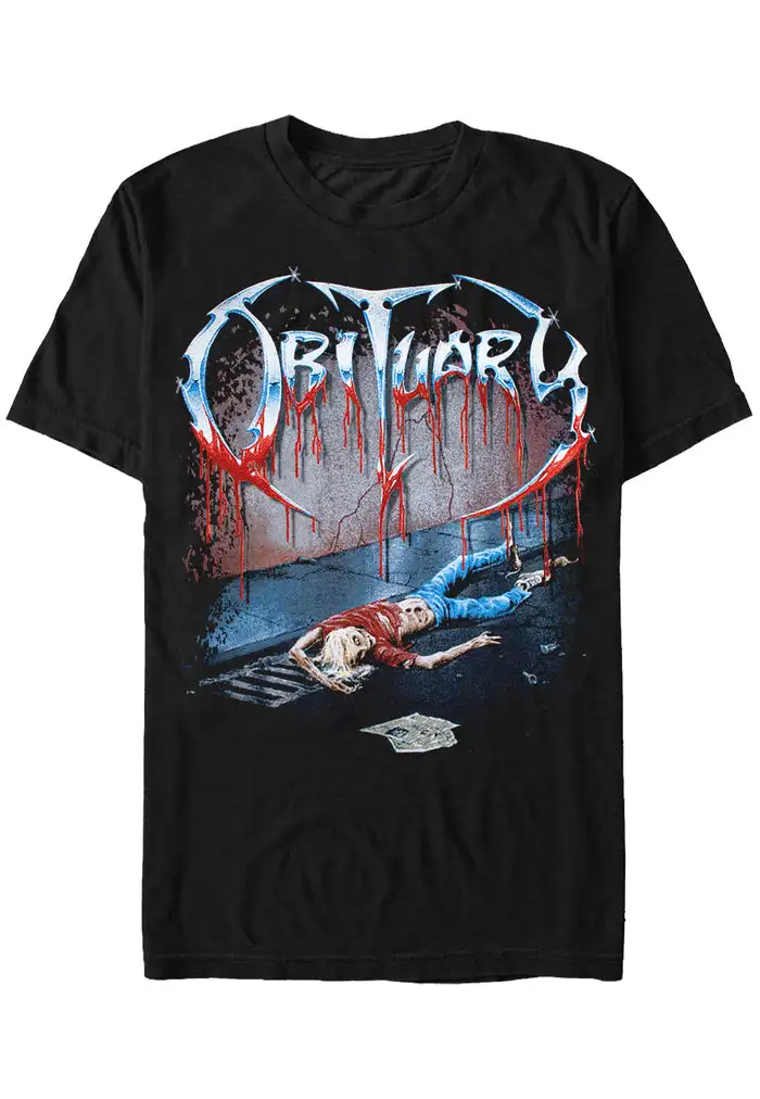 Obituary - Slowly We Rot - T-Shirt unisex cotton tee