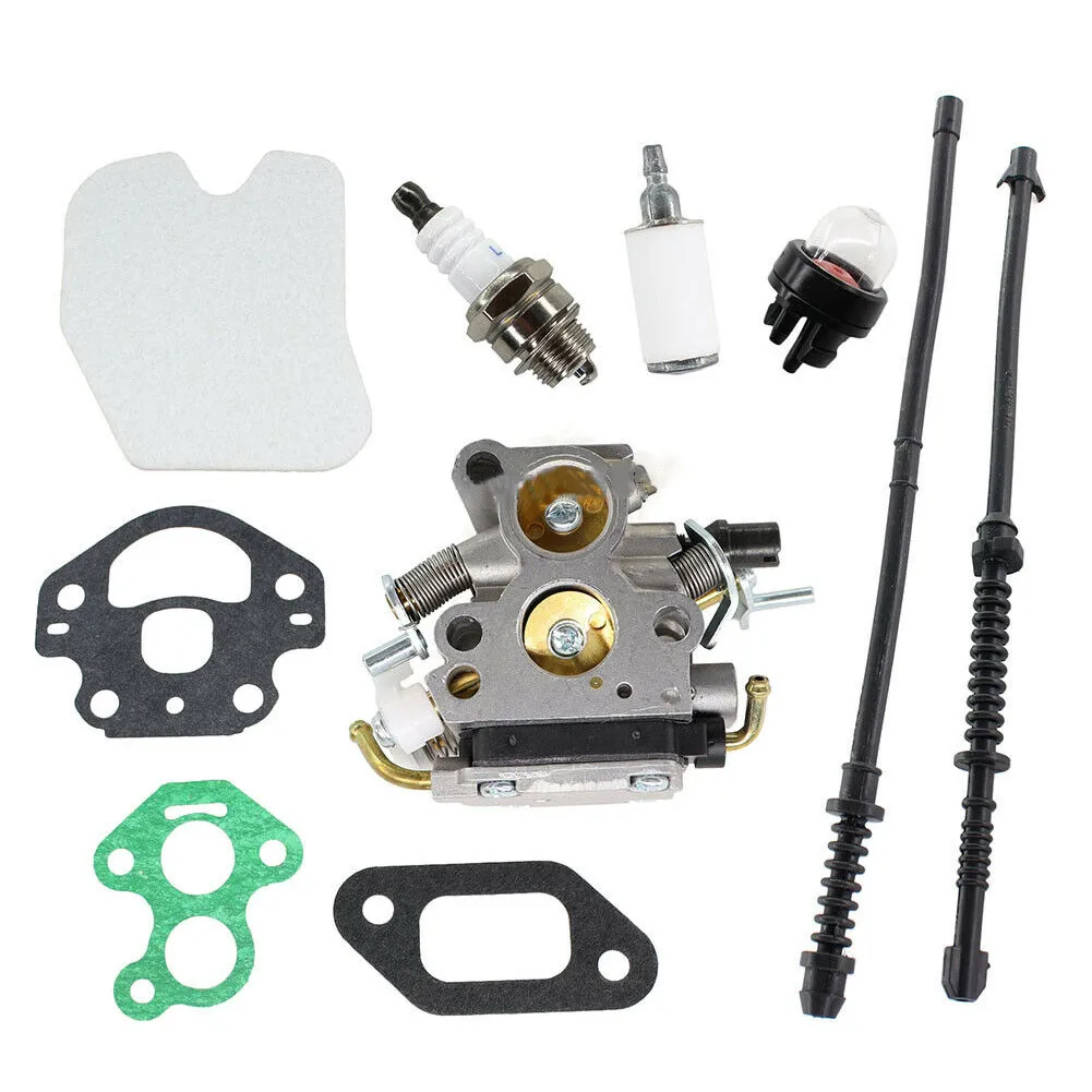 

Carburetor With Fuel Hose Filter Gasket For 135 140 440E For Jonsered C240 For McCulloch CS410 Chainsaw Parts Replacement