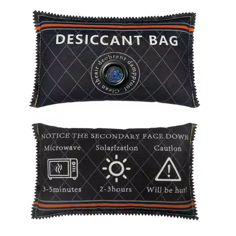 Car Dehumidifier Large Dry Bag Reusable Silica Gel Moisture Absorber Multifunction Silica Gel/Mineral for Wardrobe Shoe Cabinet