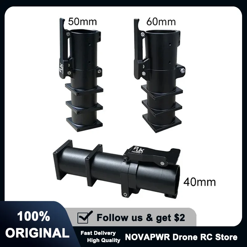 

Overlapping Folding System 40 50 60mm with Quick Release Center Hub for Agricultural Drone Arm Carbon Tube Frame Scissor Fold