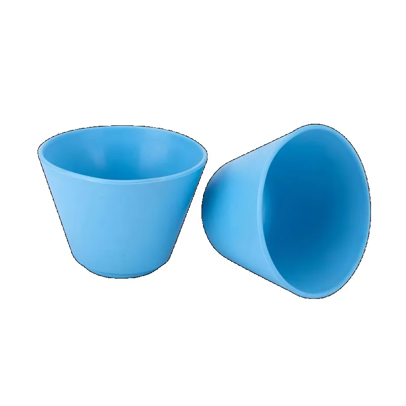 2pcs Hot Selling Lab Flexible Rubber Mixing Bowl for Alginate and Plaster Materials . Best Tool s
