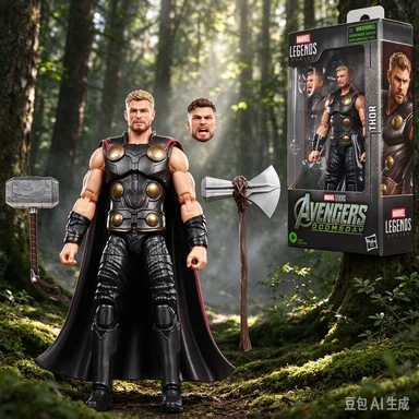 【In Stock】 Hasbro Transformers Marvel Legends Avengers Doomsday Thor Action Figure Collection Toy Gift - view 2
