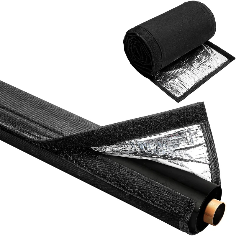 

Air Conditioner Pipe Wrap Insulation Cover 3 Layer Air Conditioner Exhaust Pipe Cover Air Outlet Hose Sleeve Ac Tube Cover