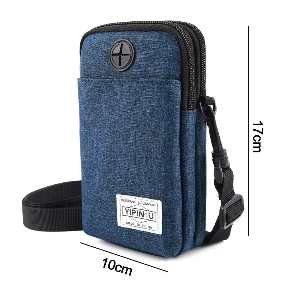 Unisex Oxford Cloth RFID Passport ID Bag Waterproof Multi-Functional Document Pouch ID Credit Card Holder Travel