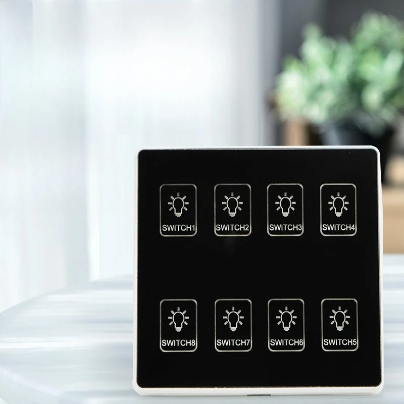 

86 type smart touch panel, smart lighting module scene control panel 4-key touch smart panel