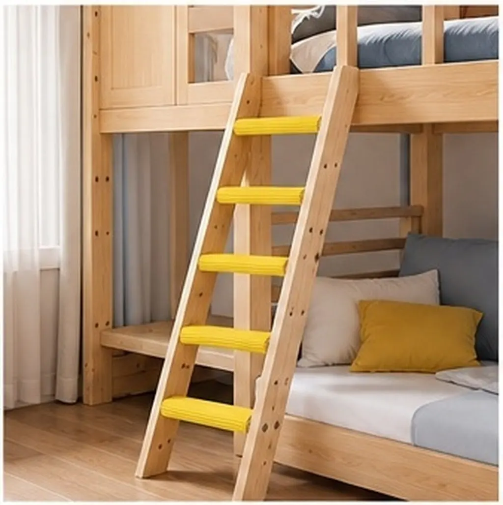 Self-Adhesive Foam Bunk Bed Ladder Pads – Soft Cushioned Safety Corner Protectors for Kids & Furniture
