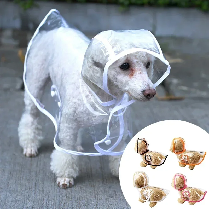 Wasserdichter Regenmantel für Hunde, Regenjacke für kleine, mittelgroße und große Hunde, Haustiere, Kleidung, Poncho, Outdoor, Regentag, Walking-Outfit, XS-8XL