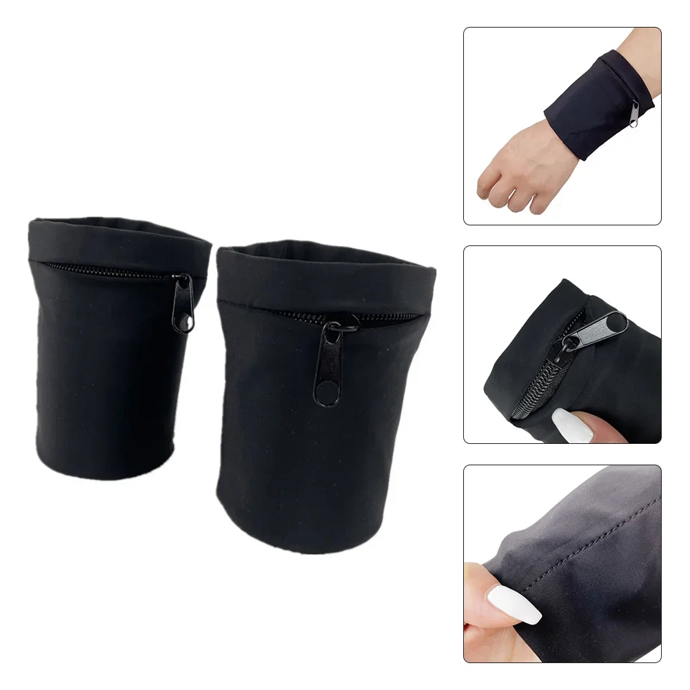 

1pcs 2025 New Wrist Bag Wristband Running Bag Breathable Cycling Pocket Sports Storing Wallets Keys Wrist Strap Bag