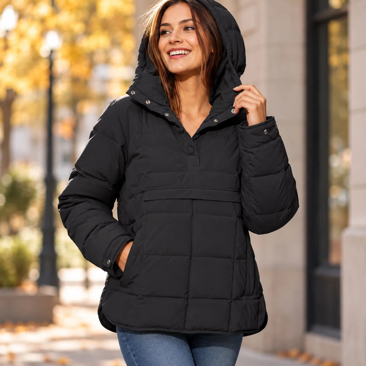Long Sleeve Casual Coat Regular Length with Notched Lapel Top Commuter Style Commuter Regular Sleeve Thick Spring for Women