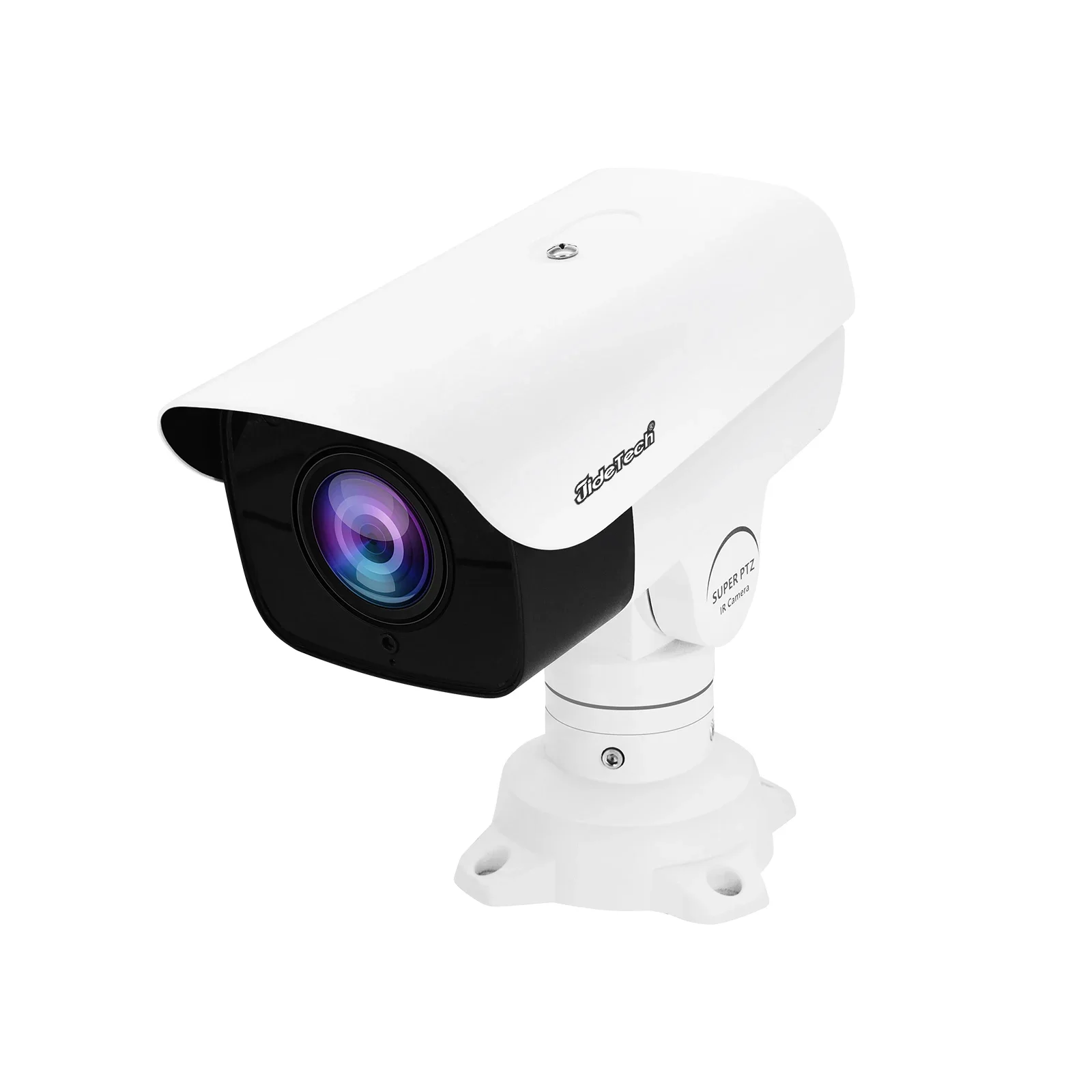 JideTech 360 Degree Panoramic Metal PTZ Bullet IP Camera Support IR-CUT Built-in Microphone PoE 36X Optical Zoom Camera