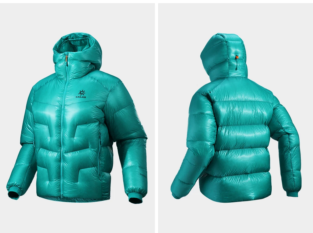 KAILAS 2026 5000GT Unisex Daunenjacke 1000FP Wasserabweisende Gänsedaune Mit RECCO Bequeme Aufbewahrung und Leichtgewicht KG2613115 – Detail 27