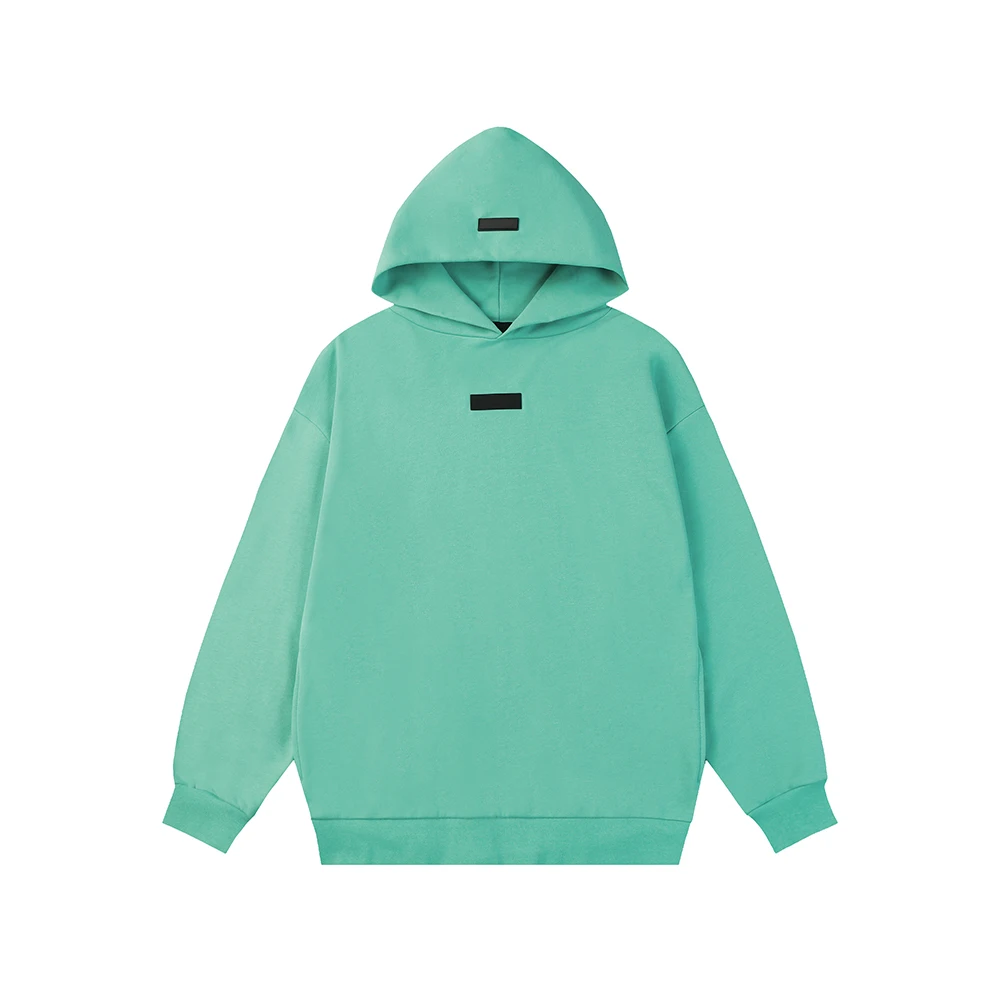 Fashion Autumn Sweatshirt 8th Collection New Colorway Cotton Hoodies Sweatshirts Rubberzied Label Men Hip hop Oversize Hoodies