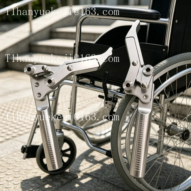 Safety Active Wheelchair Handbrake High End All Aluminum Alloy Eagle Brake for Sports Wheelchair Rehabilitation Supplies