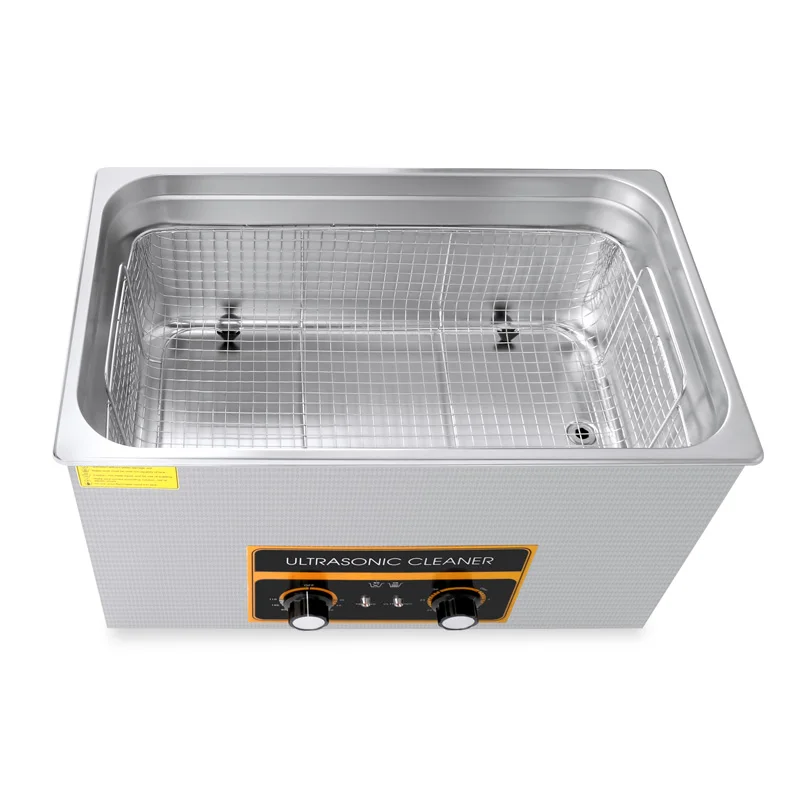 منظف بالموجات فوق الصوتية الصناعية 30L حمام غير قابل للصدأ 600 واط آلة التنظيف بالموجات فوق الصوتية مختبر الأسنان أدوات بصرية غسالة صحون #4