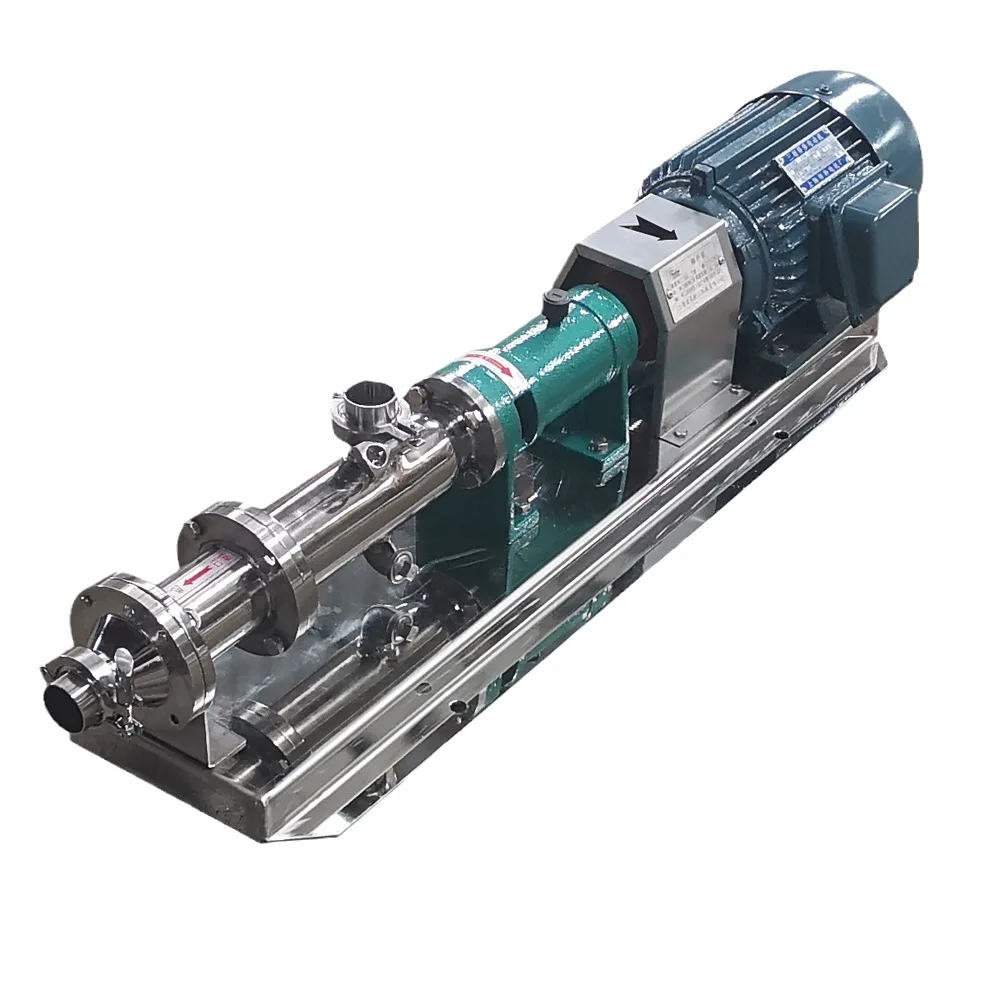 2026 0.75Kw Stainless Steel Single Screw Pump Food Grade Anti-corrosion Slurry Conveying Pump, Bulk Discount Available