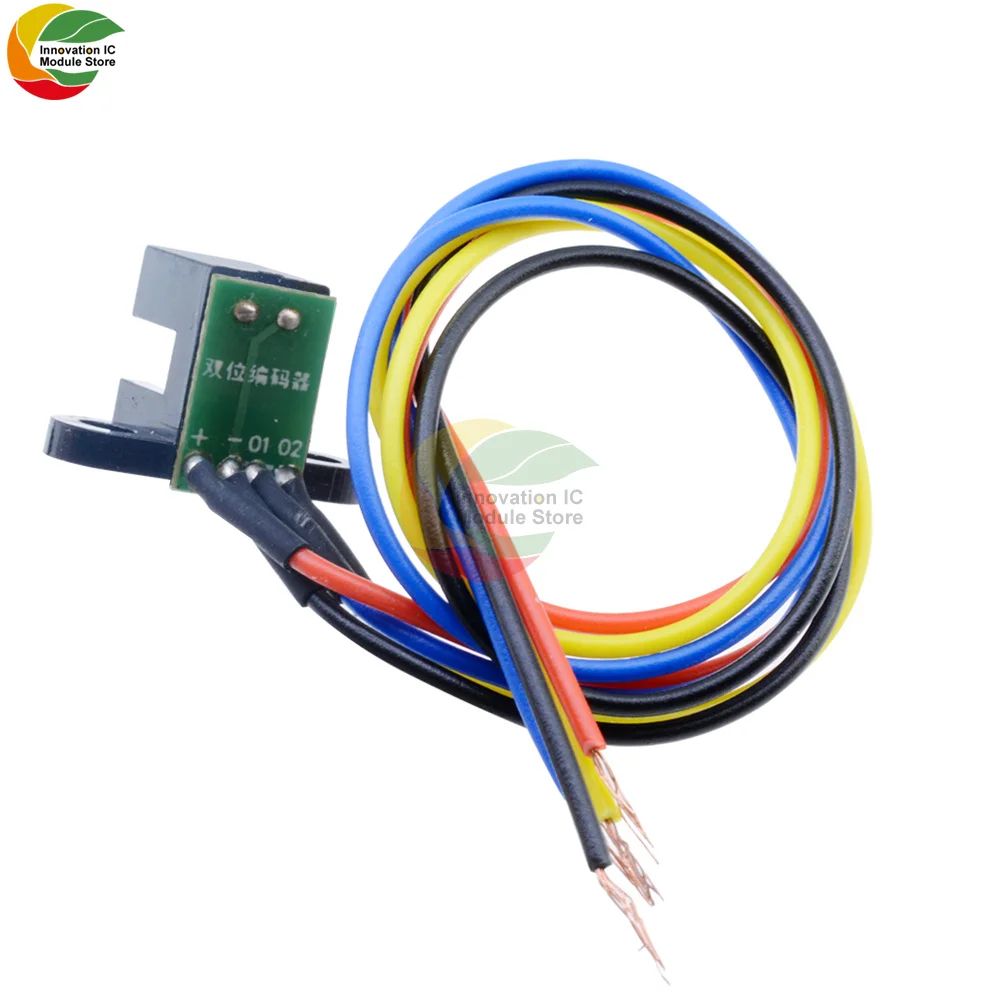 Freescale Smart Car Photoelectric Speed Sensor Encoder Speed Sensor Laser Cutting Quadrature Signal Output Speed Sensor Module