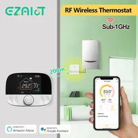 RF433 Wireless Thermostat WiFi/No WiFi Floor Heating Water Gas Boiler Home Room Tuya Smart Programmable Temperature Controller - Image 2