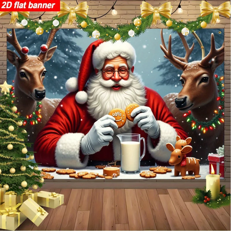 1Pc2D Flat, Christm… - image