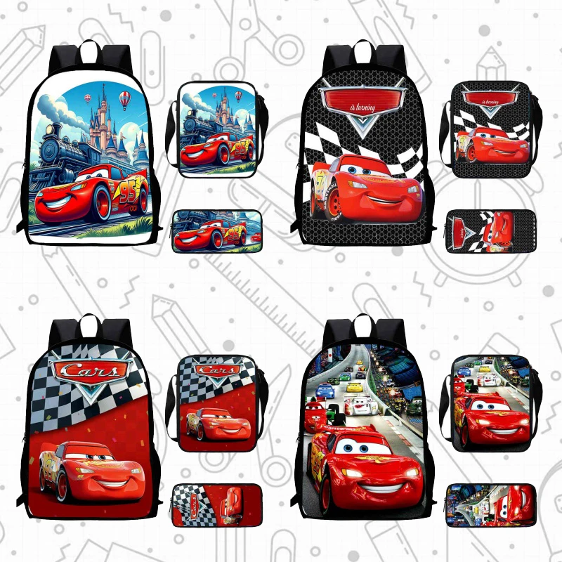 

Cartoon Cars Child School Backpack With Shoulder Bags Pencil Bag For Kindergarten,Light Weight School Bags For Boys Girls