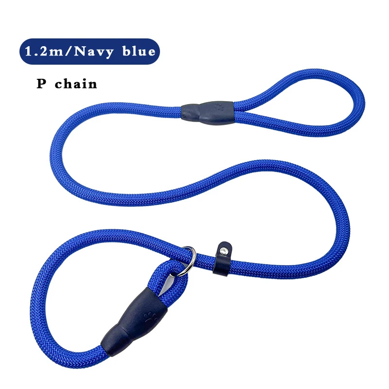 Dog Leash Slip Lead Nylon Adjustable Training Leashes High Quality Loop Collar for Small Medium Large Dogs Strap Rope DogHarness