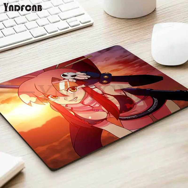 Gurren Lagann Anti-Slip Desktop Desk Mat Kawaii Gaming Accessories Students Writing Pad For PC Desk Pad