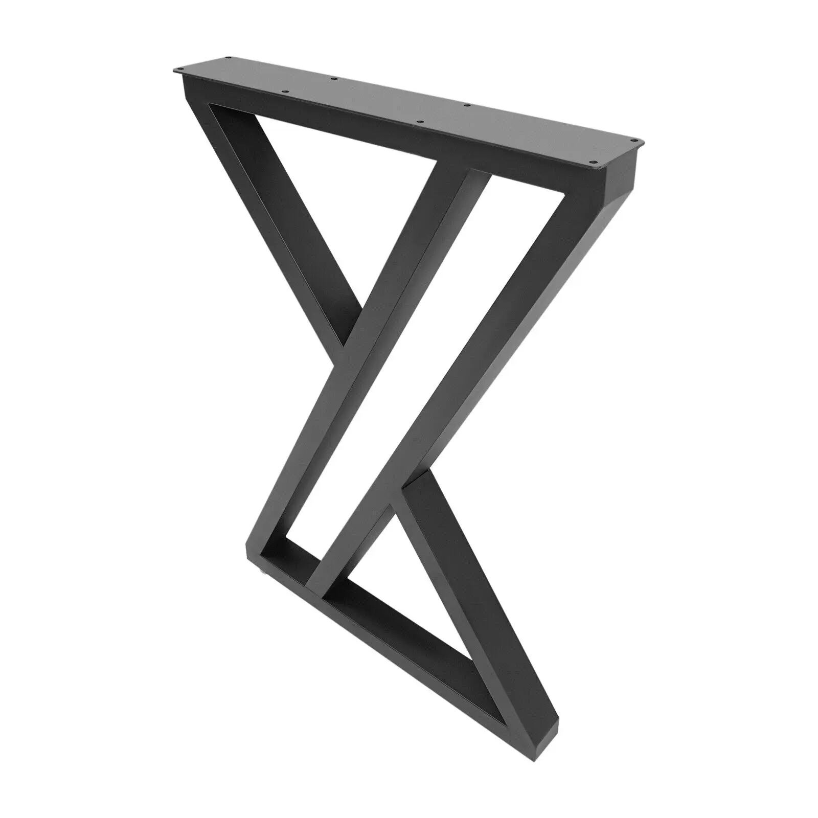 모던, 산업용 검정 철제, 고무 금속 가구 다리, 산업용 금속 테이블 다리, 검정색 가구 다리