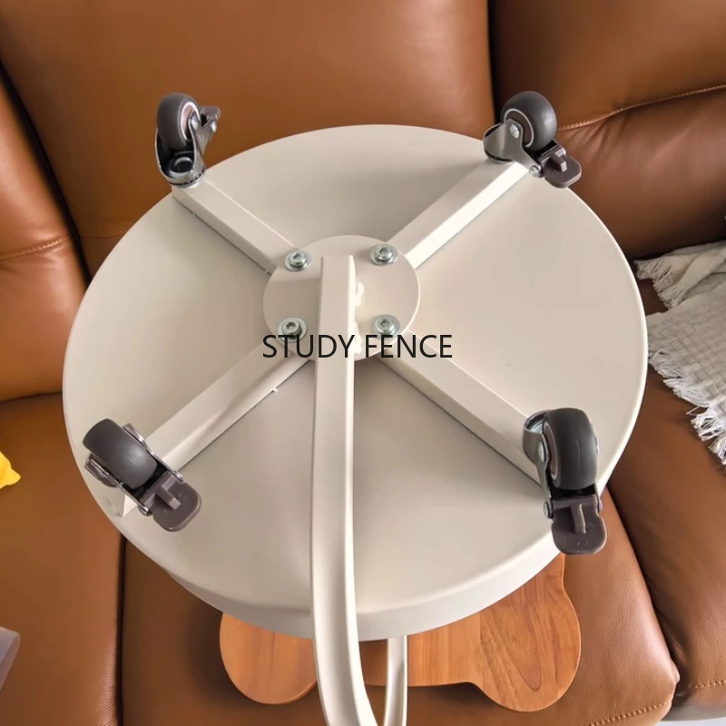 4pcs Silent Rubber Casters Rotating Rubber Casters Furniture Casters  Used for Chair Rack Carts Household Hardware Accessories