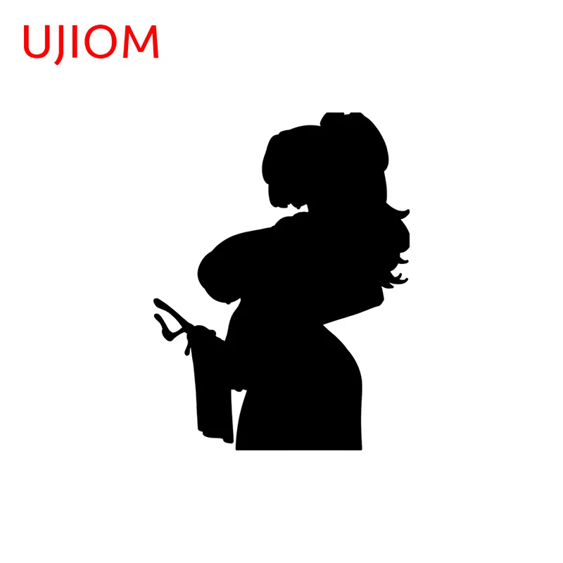 UJIOM Jane Doe Shemale Game Wall Sticker Cute Zenless Zone Zero Waterproof Vinyl Decal Suitcase Home Decor Decorative Stickers