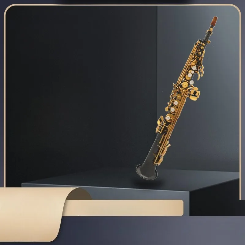 Прямые продажи с фабрики Ilman SAX B, низкие тройники, черный никель, яркий никель, золотой ключ, саксофон, тройной саксофон