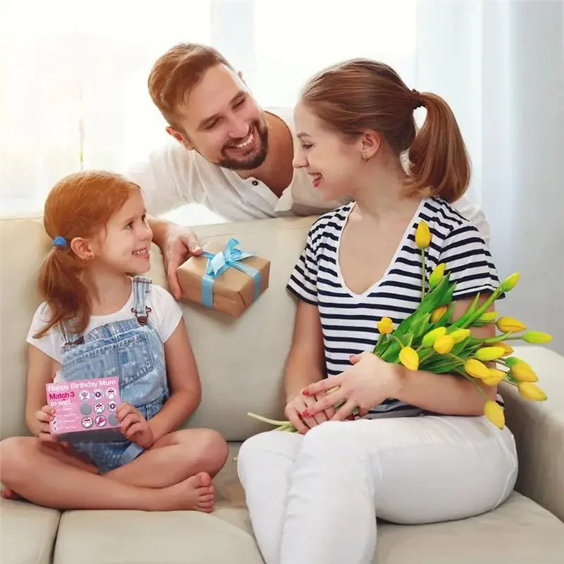 بطاقات تهنئة فريدة من نوعها مع 4 أشياء تحدي للبالغين، متينة وسهلة الاستخدام