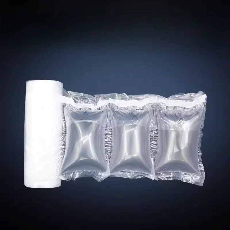 50 Meter Thick Tearable Continuous Inflatable Bag Bubble Filled Bags Express Packaging Shockproof and Anti Drop Conjoined Airbag