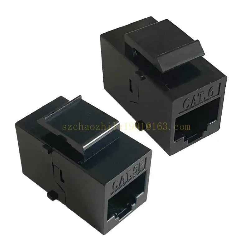 62KA CAT6 CAT5E Прямо через сетевые модули RJ45 Информационный разъем