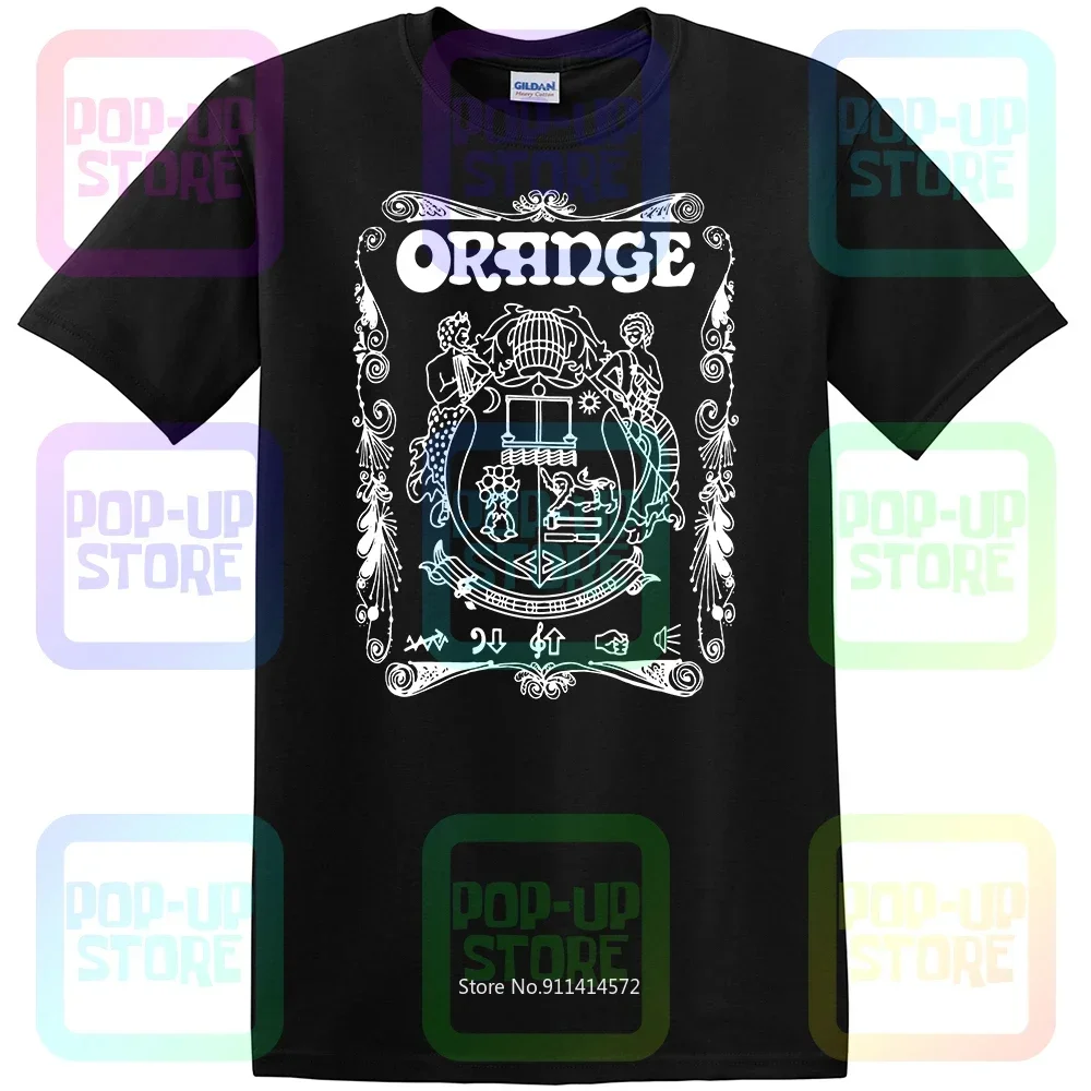 New - Orange Amplifiers Whiskey Crest -, Choose Your ! Shirt T-shirt Tee Unisex Size:S-3XL