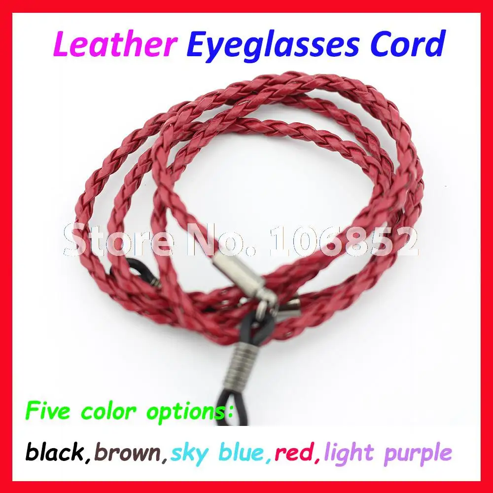 10pcs Quality PU Woven Sunglasses Glasses Eyeglasses Cord Chain Eyewear String Holder 5 colors