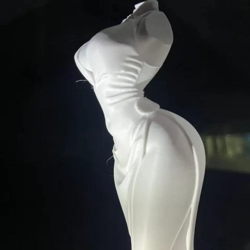 Sexy Sculpture Vol.3: Silk Gown Statue for Home Porch & Outdoor Decor,  Versatile Display & Creative Play Ideas