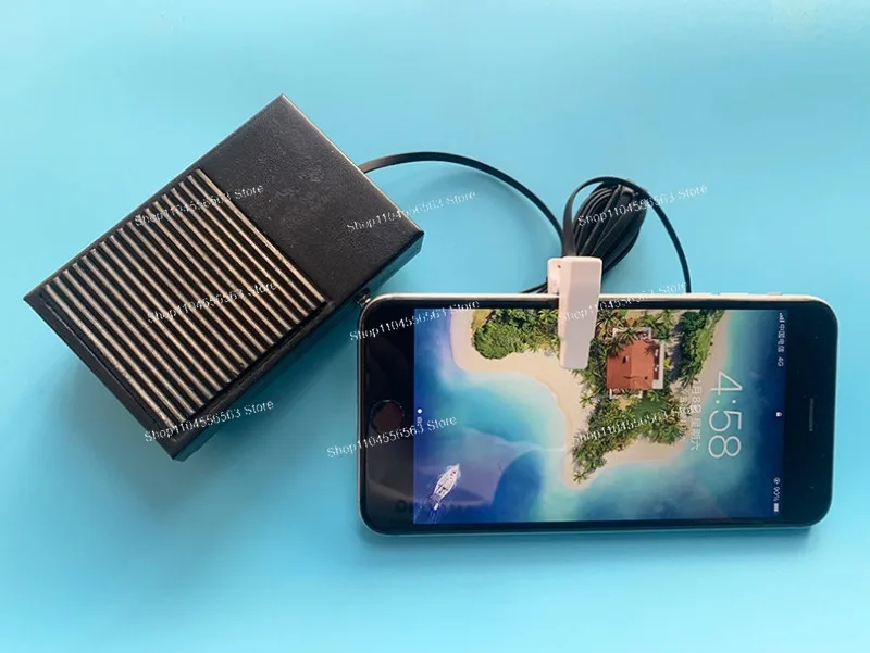 Foot Pedal Game Artifact Foot Pedal Button One Click To Connect To The Screen Click Mobile Phone Tablet IPAD Game APP Applicable