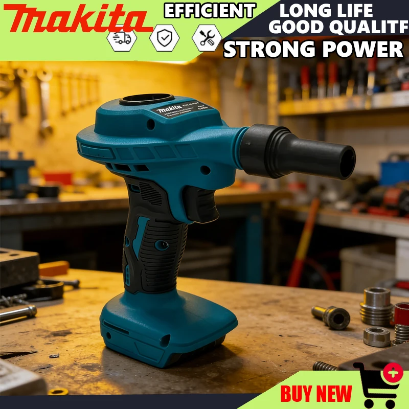 

Беспроводной пылесос-воздуходувка Makita 2-в-1 с функцией надувания, перезаряжаемый, для чистки компьютерных клавиатур, электрический инструмент