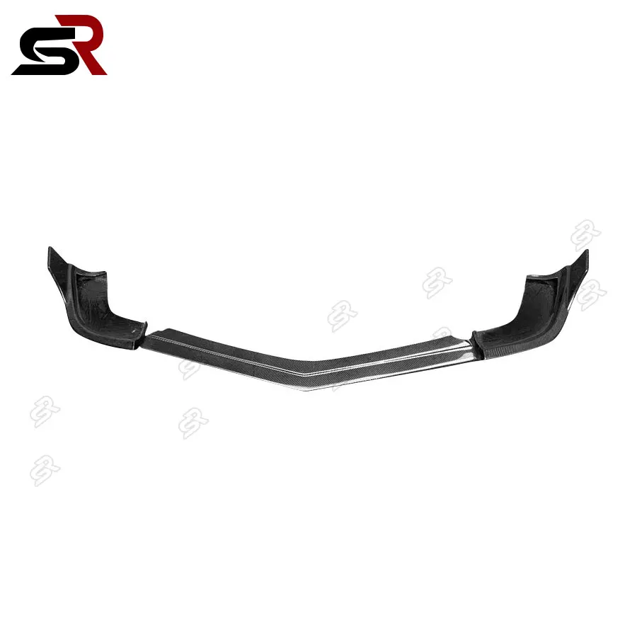 For Mercedes Benz CLS Class W218 CLS300 CLS350 Carbon Fiber Front Chin Spoiler FRP Car Front Bumper Lip Front lip 2012-2014