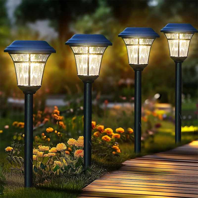 

Solar LED Light Outdoor Waterproof Garden Decor Pathway Lights Landscape Lighting for Lawn Patio Balcony Street